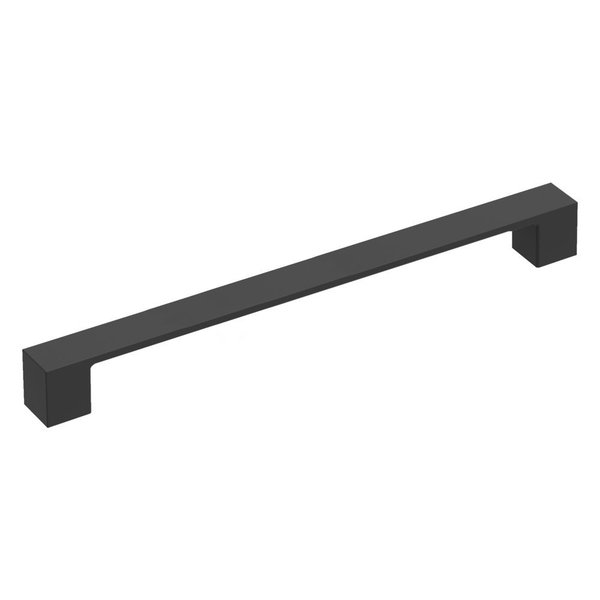 Heritage Designs Contemporary Pull 5116 Inch 128mm Center to Center Matte Black Finish, 10PK R077752MBX10B
